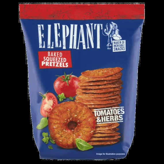 Elephant chips-tallér paradicsmos 70g