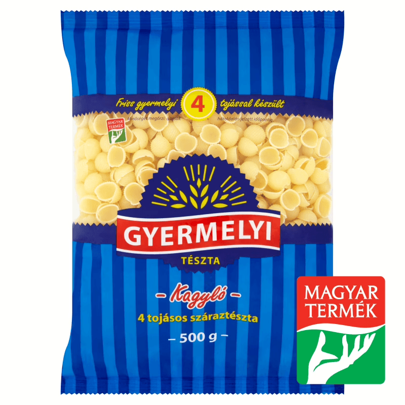Gyermelyi kagyló száraztészta 500g