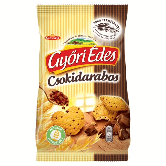 Győri Édes Csokidarabos keksz 150g