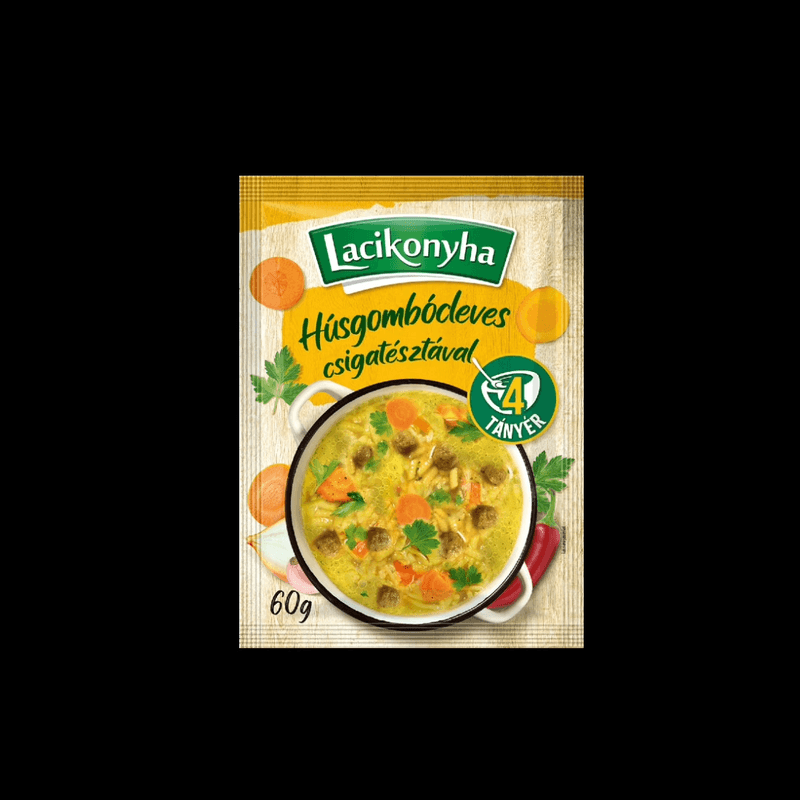 Lacikonyha Húsgombócleves 60g