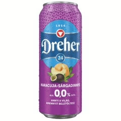 Dreher 24 Sárgadinnye-Maracuja 0% 0.5l