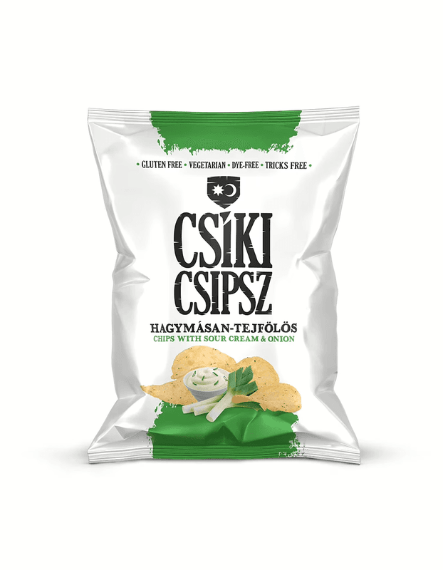 Csíki Csipsz Hagyma-tejfölös 50g