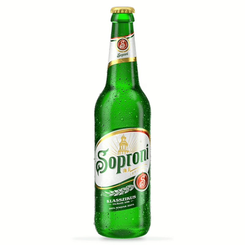 Soproni világos 4.5% 0.5l üveg