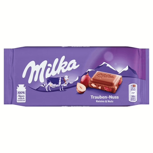 Milka Mogyoró - Mazsola 100g