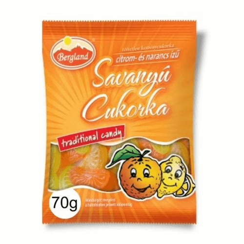 Bergland Savanyú Cukor 70g