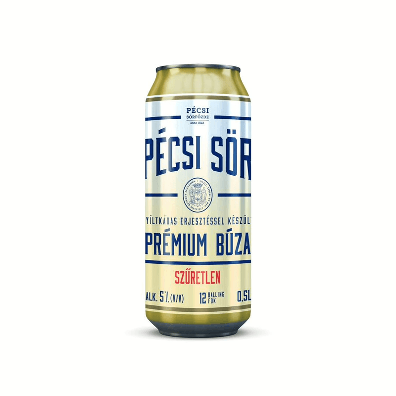 Pécsi Prémium Búza szűretlen 0.5l doboz