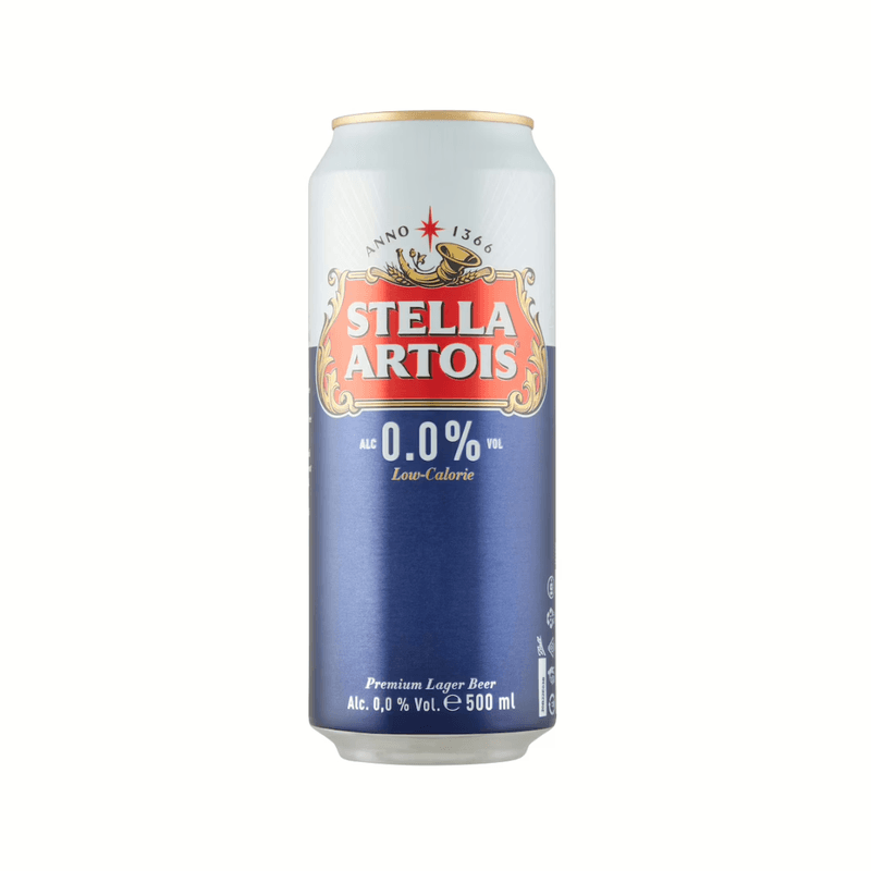 Stella Artois világos sör 0% 0.5l