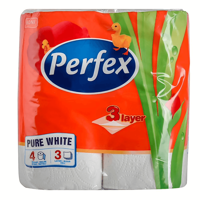 Perfex Wc papír 4 tekercses 3 rétegű