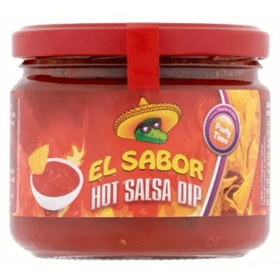 El Sabor Hot Salsa Dip 300g