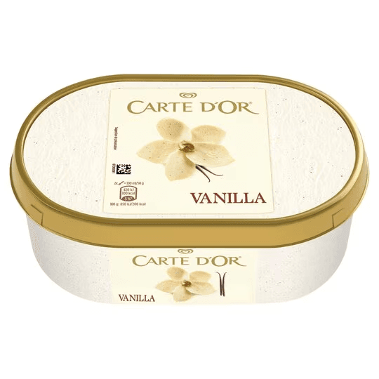 Carte D'or Vanília jégkrém 1000ml