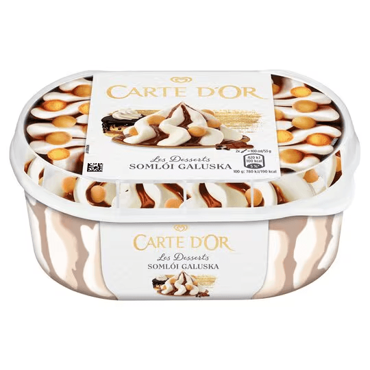 Carte D'or somlói jégkrém 825ml