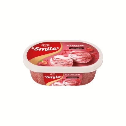 Algida Smile Eper jégkrém 900ml