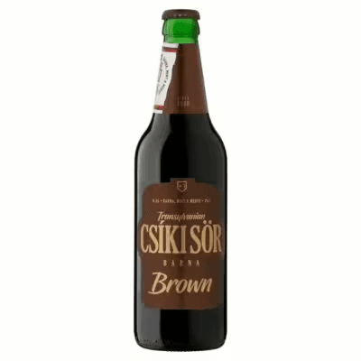 Csíki Kézműves barna sör 7% 0.5l