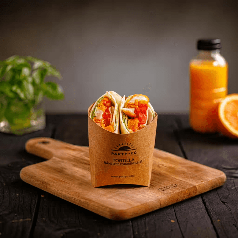 Party-Co Tortilla Rántott csirkemelles