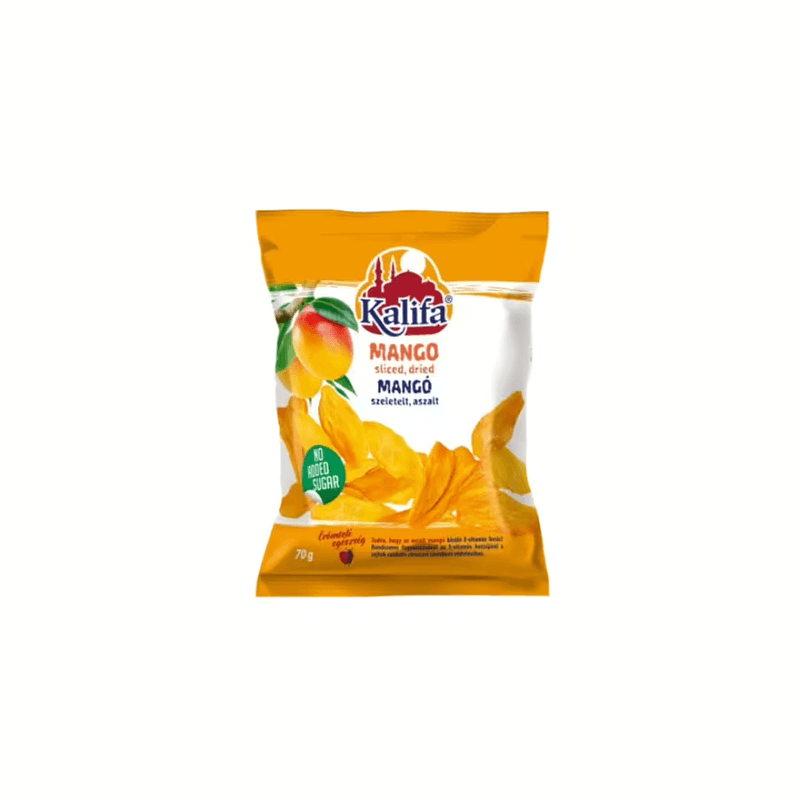 Kalifa aszalt, szeletelt mangó 70g