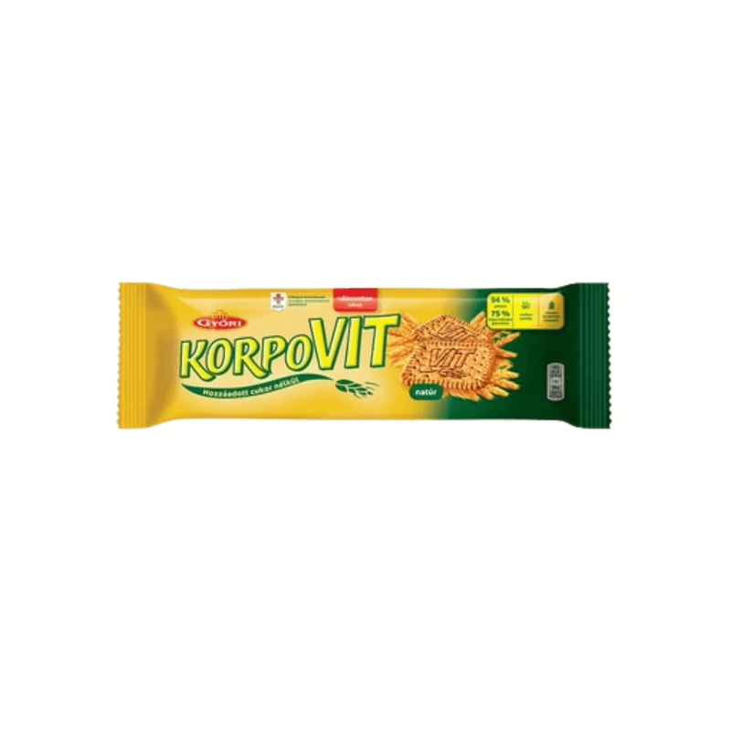 Győri Korpovit natúr keksz 174g
