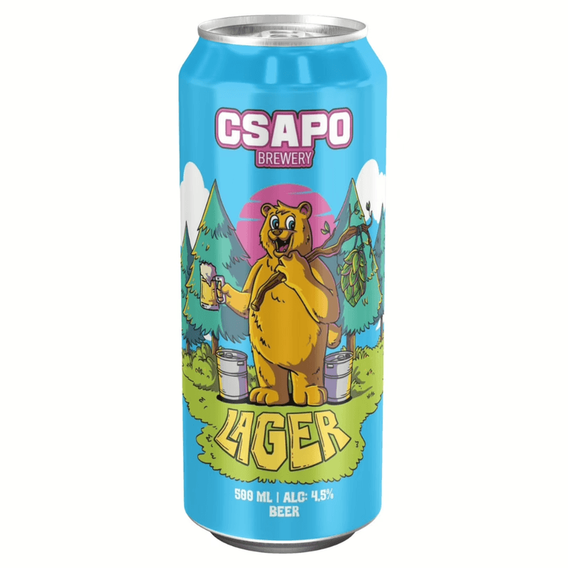 CSAPO Brewery Lager 4.5% 0.5l