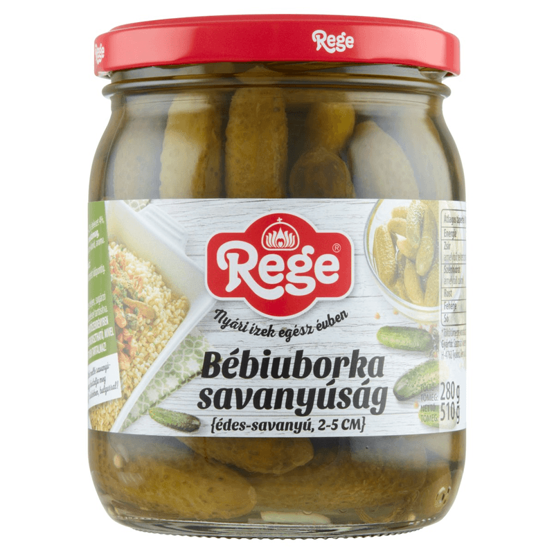 Rege Bébiuborka savanyúság 2-5cm 510g