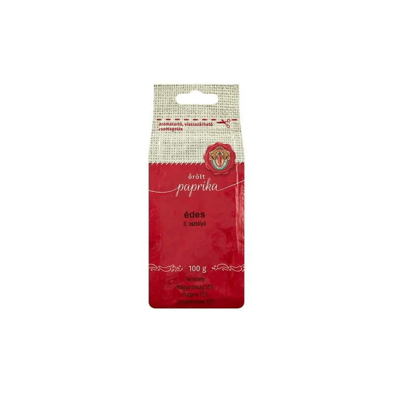 Szegedi őrölt csemege paprika 100g
