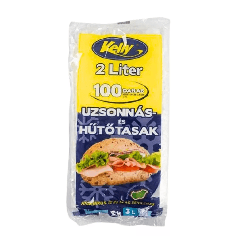Kelly uzsonnás- és hűtőtasak 100db