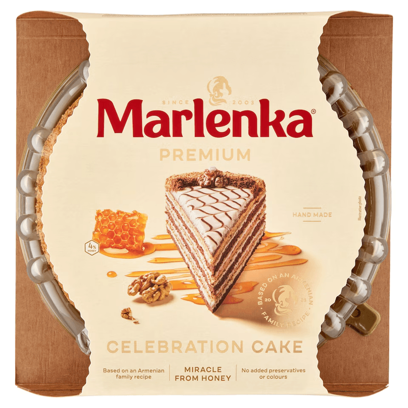 Marlenka Torta mézes - Diós 800g