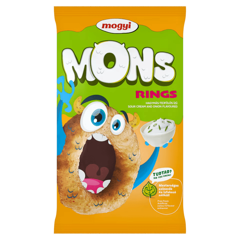Mogyi Rings hagyma-tejföl 70g