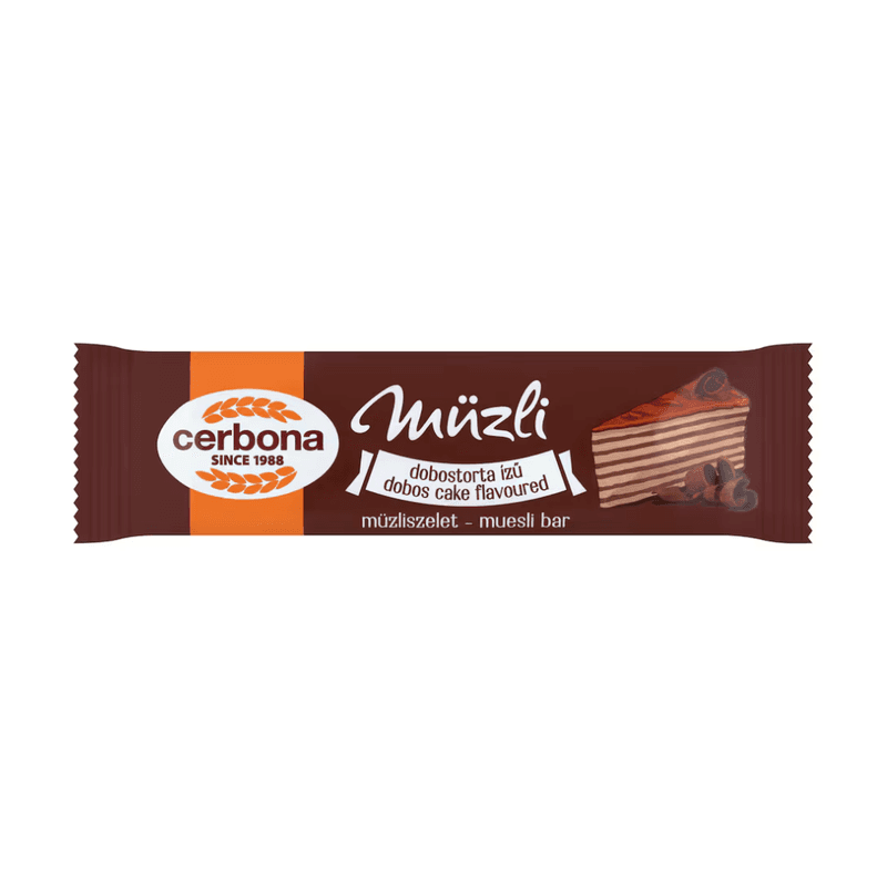 Cerbona müzliszelet dobostorta ízű 20g