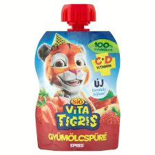 Sió vitatigris püré epres 100% 90g
