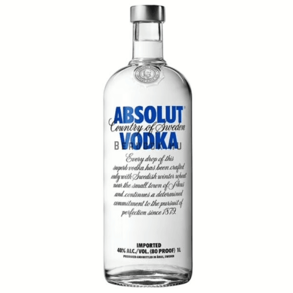 Absolut vodka 40% 1l