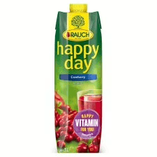 Rauch Happy Day Vörösáfonya 1l
