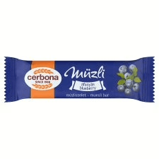 Cerbona müzliszelet áfonya 20g