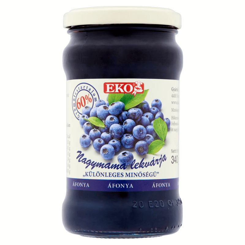 Eko lekvár áfonya 60% 340g