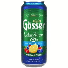 Gösser Áfonya-Citrom 0% 0.5l doboz