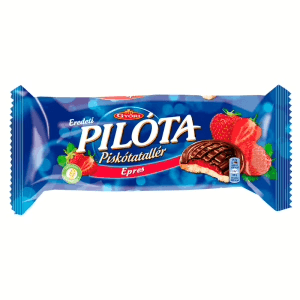 Győri Pilóta Piskótatallér Epres 147g