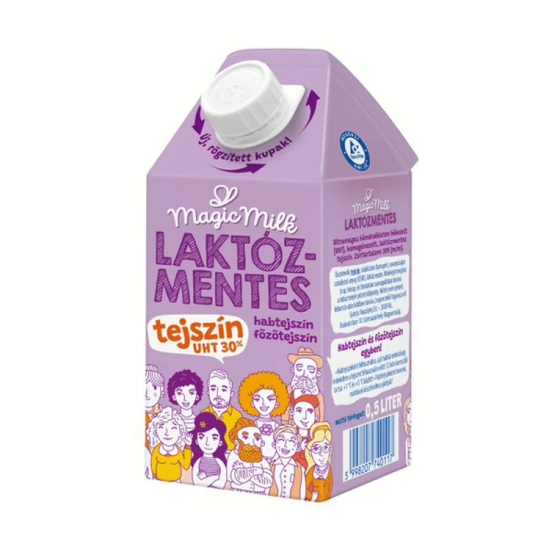 Magic Milk UHT Laktózmentes tejszín 0.5l