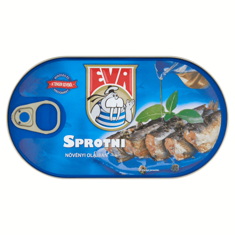 Eva sprotni növényi olajban 170g