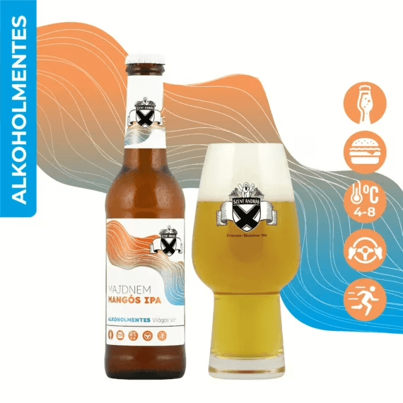 Szent András Mangós Ipa 0% 0.33l