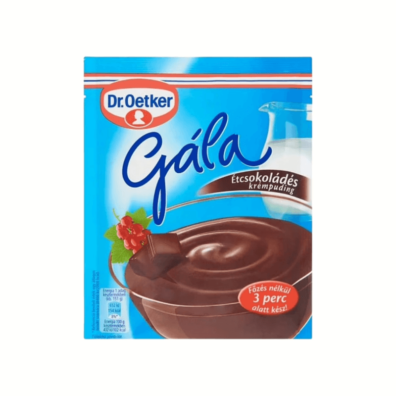 Dr.Oetker Gála étcsokoládé 104g