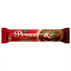 Piros Mogyorós étcsokis 40g