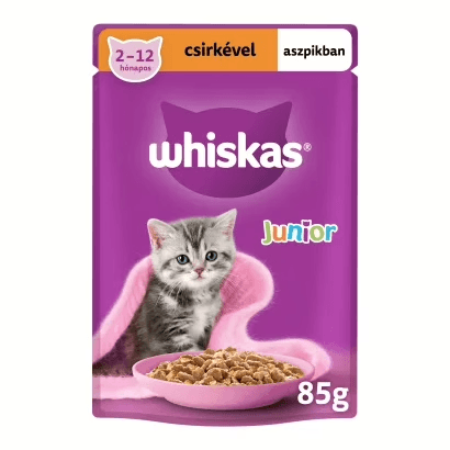 Whiskas alutasak junior 85g