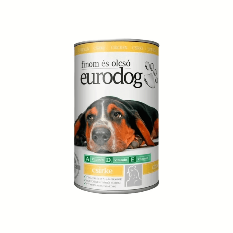Eurodog kutyakonzerv csirke 415g