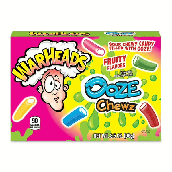 Warheads Ooze Chewz savanyú cukor 99g