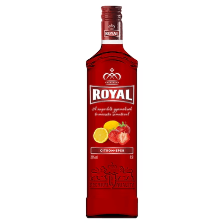 Royal vodka Eper-Citrom 26% 0.5l
