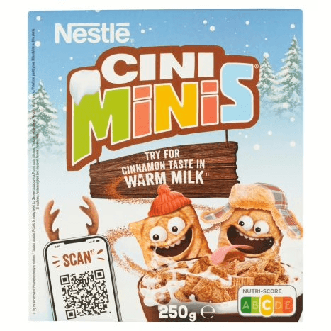 Nestle Cini Minis gabonapehely 250g
