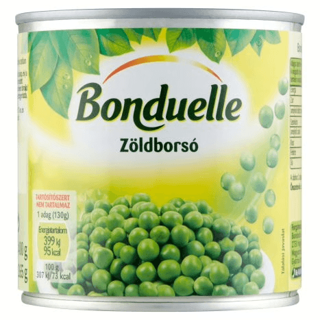 Bonduelle Zöldborsó 400g
