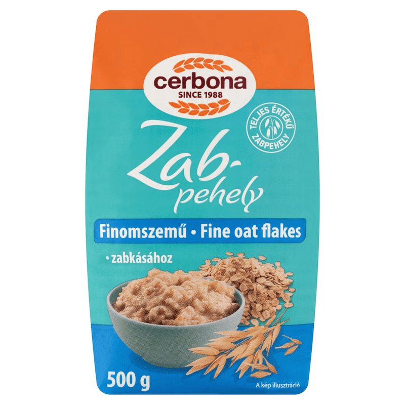 Cerbona Zabpehely finomszemű 500g