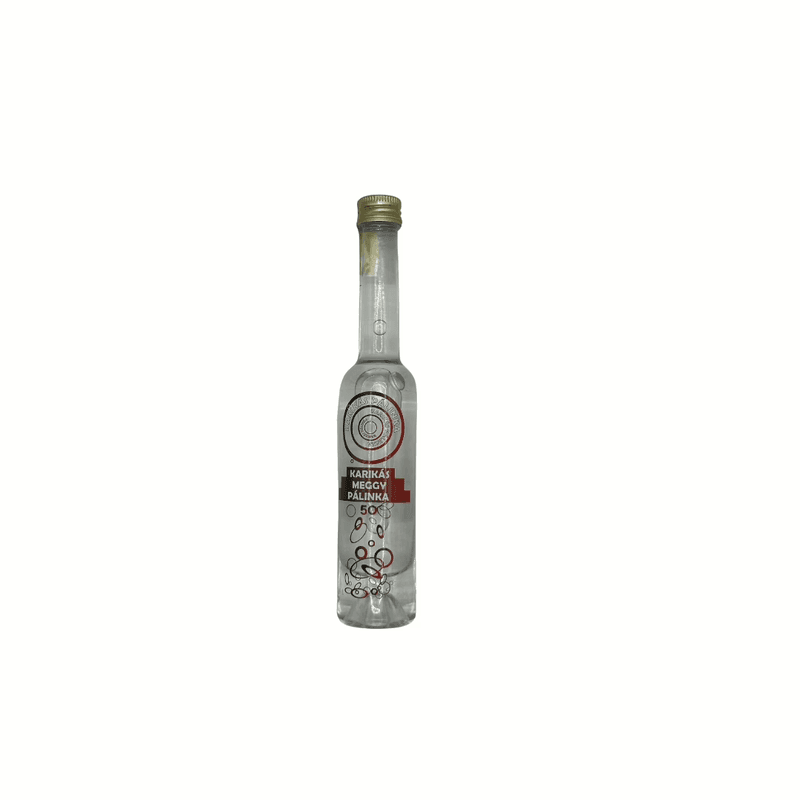 Karikás pálinka meggy 50% 0.04l