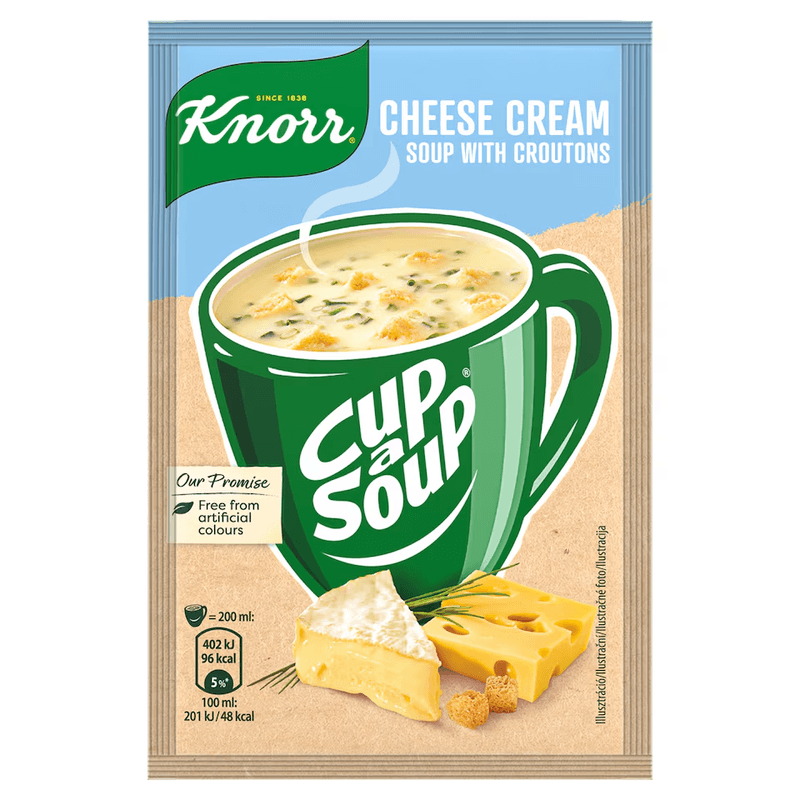 Knorr instant sajtkrémleves 22g