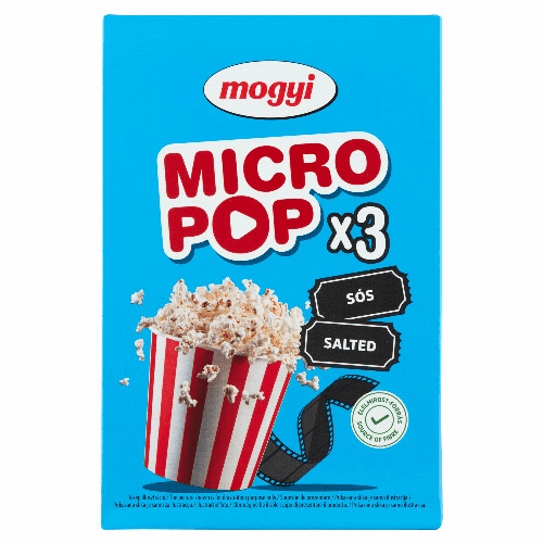 Mogyi Micro Pop sós 3x100g