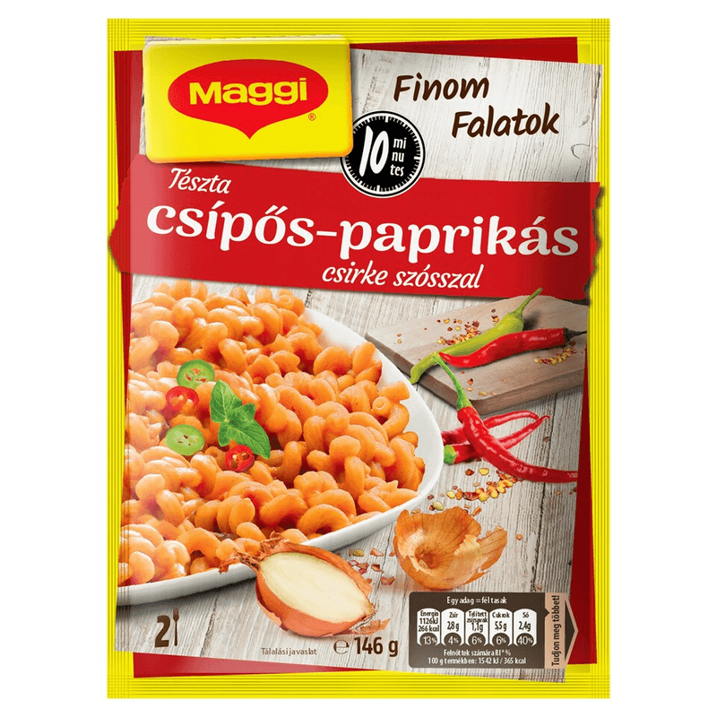 Maggi Tészta Csípős paprikás csirke 146g